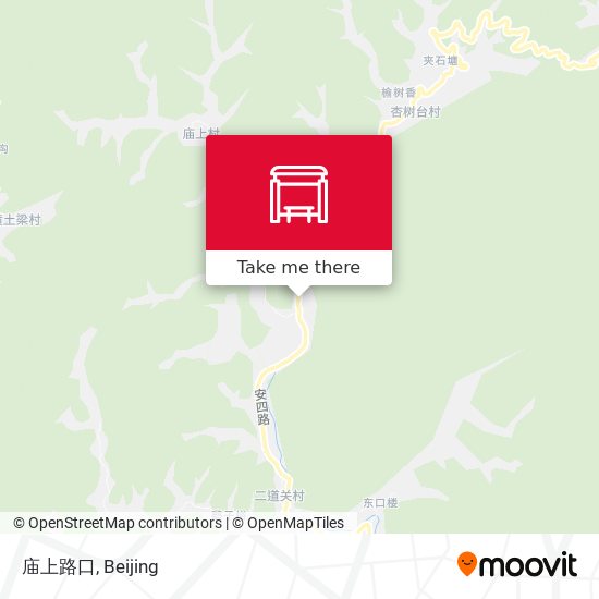 庙上路口 map