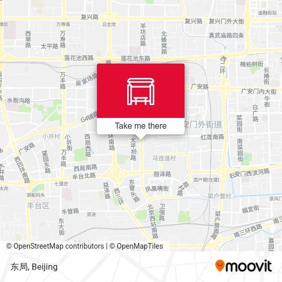 东局 map