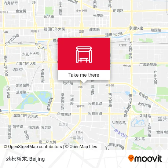 劲松桥东 map