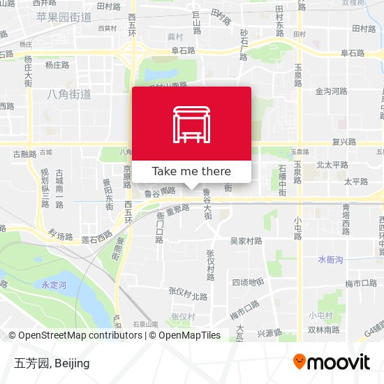 五芳园 map