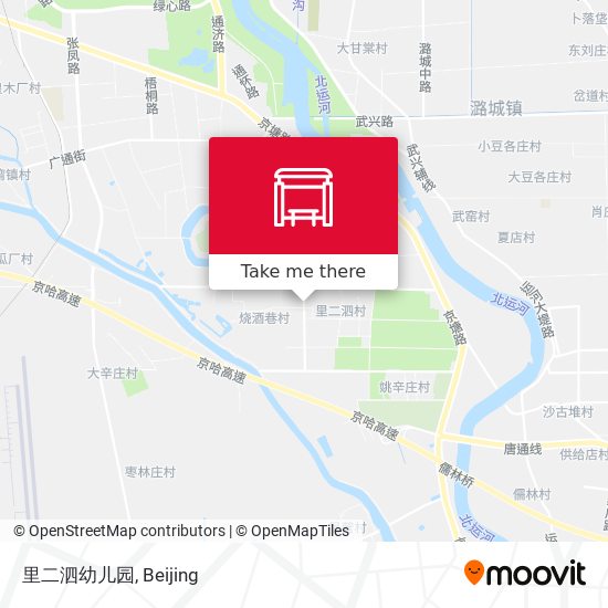 里二泗幼儿园 map