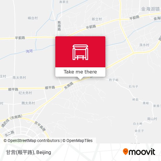 甘营(顺平路) map