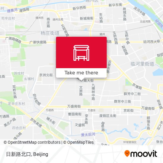 日新路北口 map