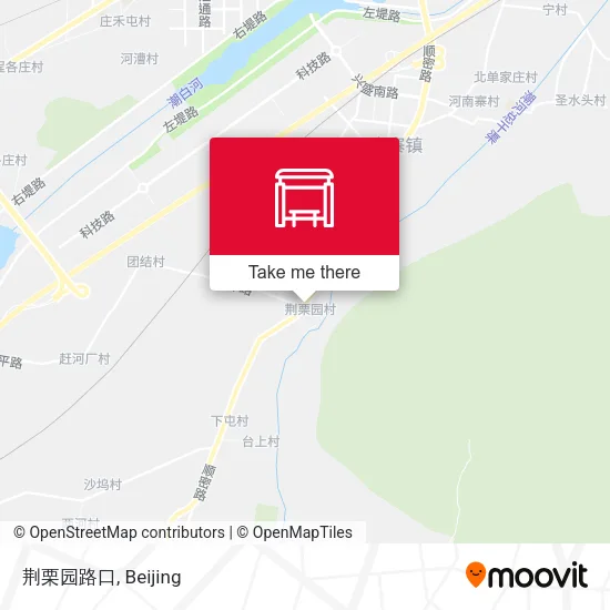荆栗园路口 map