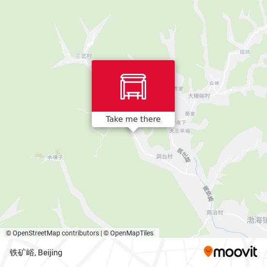 铁矿峪 map