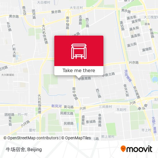 牛场宿舍 map