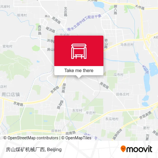房山煤矿机械厂西 map