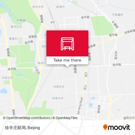 徐辛庄邮局 map