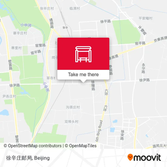 徐辛庄邮局 map