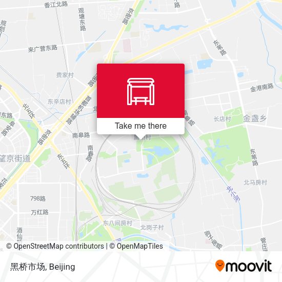 黑桥市场 map