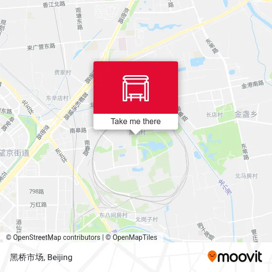 黑桥市场 map