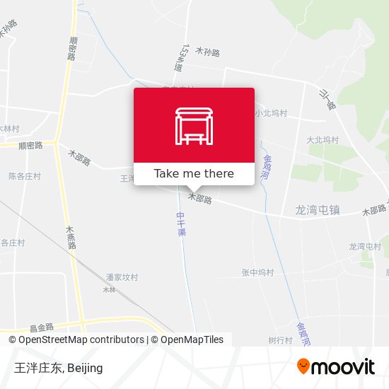 王泮庄东 map