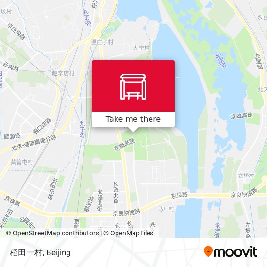 稻田一村 map