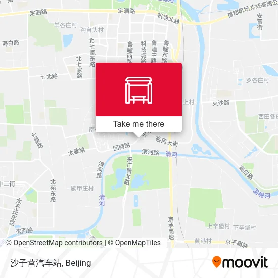 沙子营汽车站 map