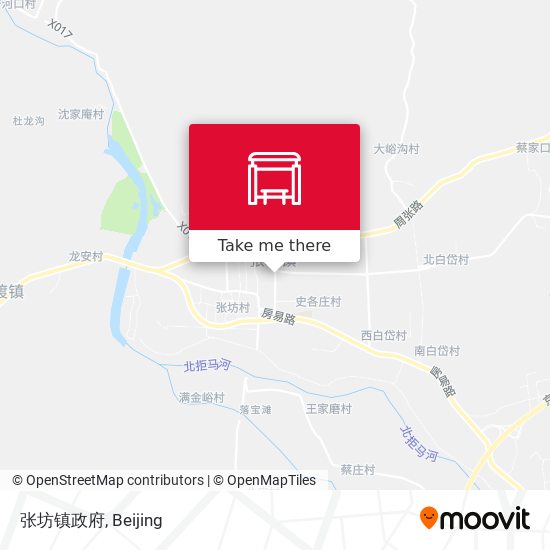 张坊镇政府 map