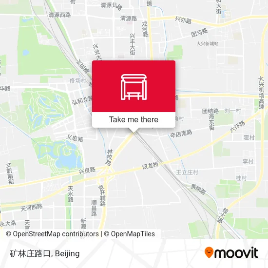 矿林庄路口 map