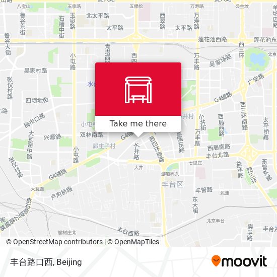 丰台路口西 map