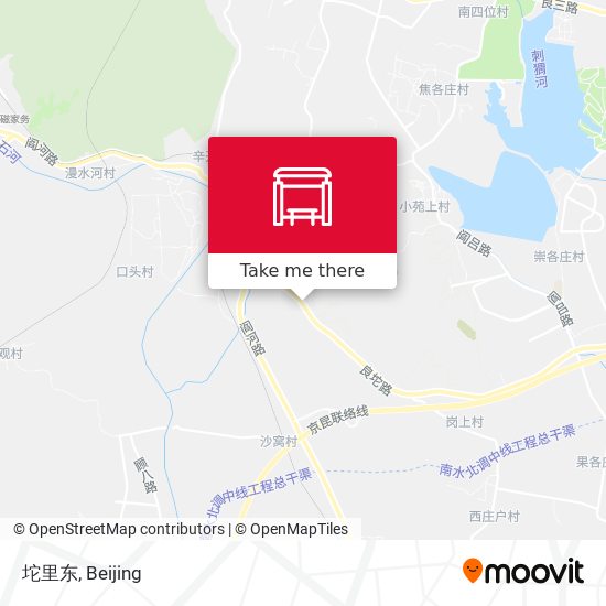 坨里东 map