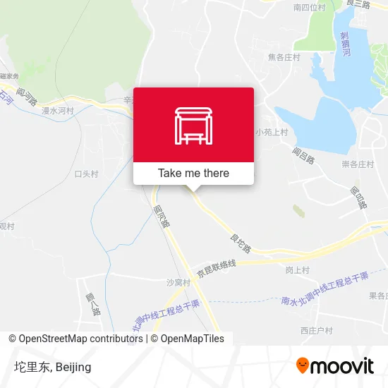 坨里东 map