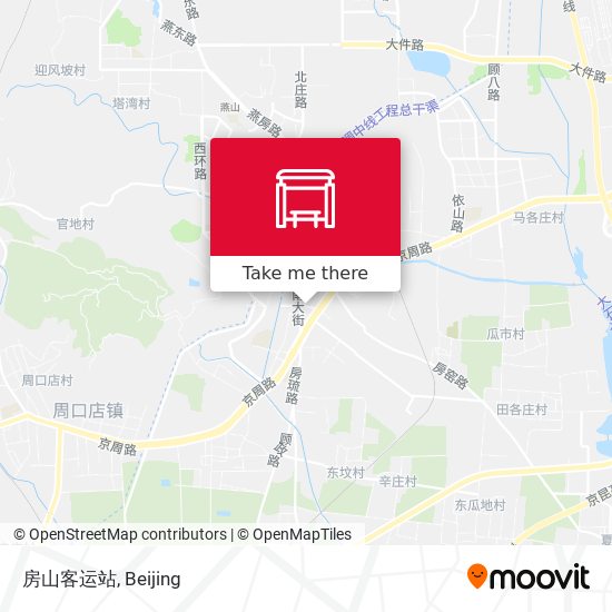 房山客运站 map