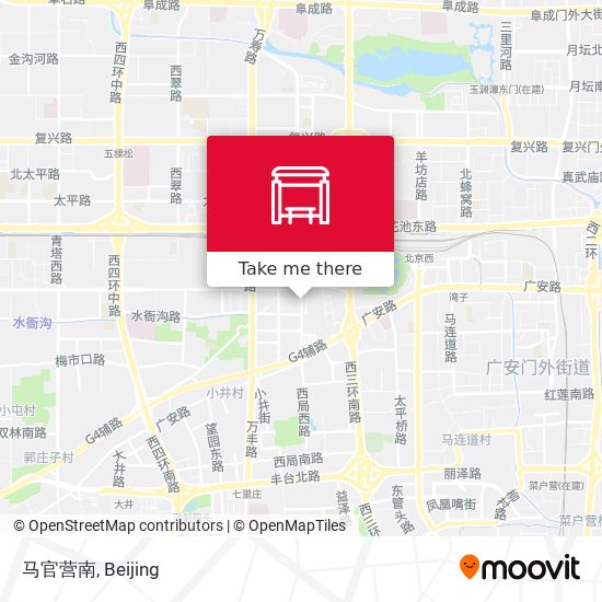 马官营南 map