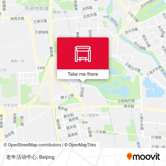 老年活动中心 map