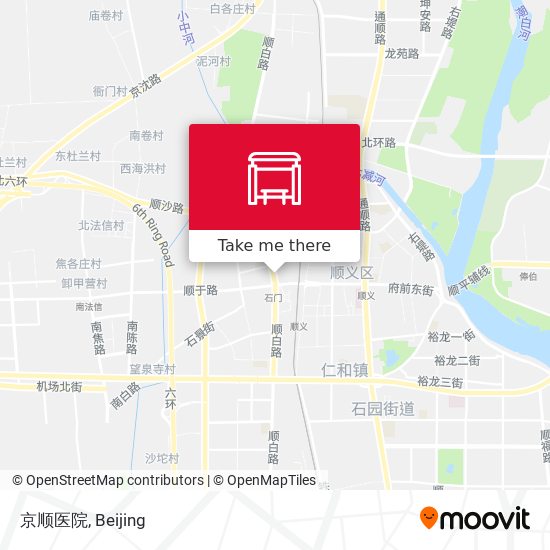 京顺医院 map