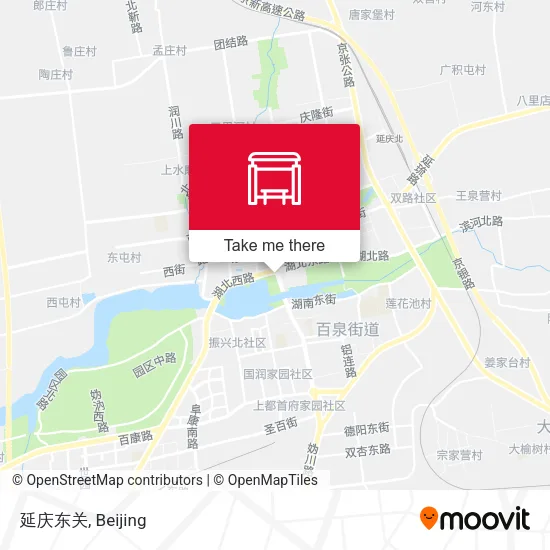 延庆东关 map