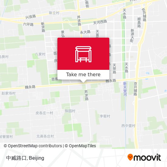 中臧路口 map
