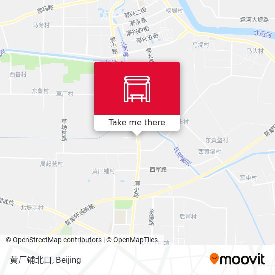 黄厂铺北口 map