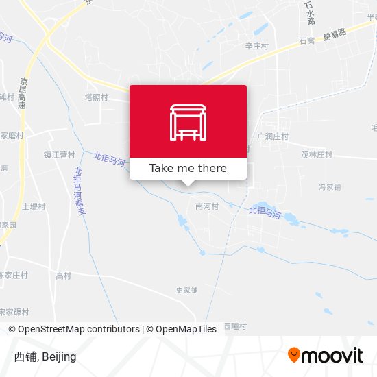 西铺 map