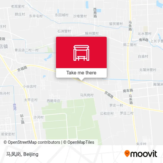 马凤岗 map