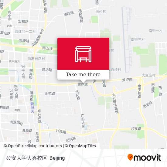 公安大学大兴校区 map