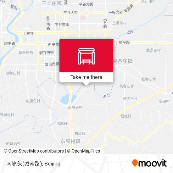 南埝头(城南路) map
