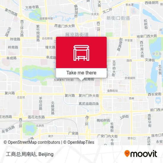 工商总局南站 map