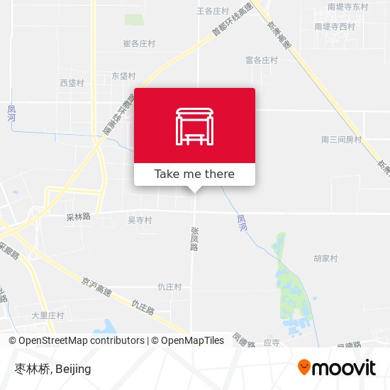 枣林桥 map