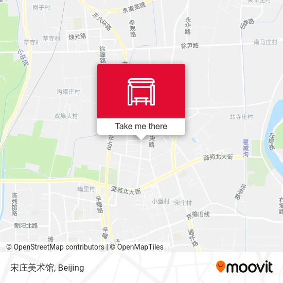 宋庄美术馆 map