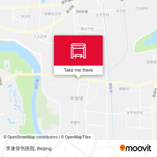李遂骨伤医院 map
