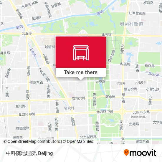 中科院地理所 map