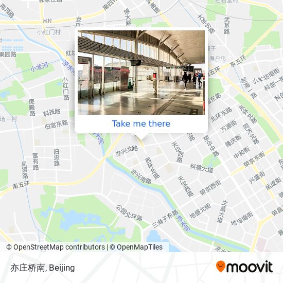 亦庄桥南 map