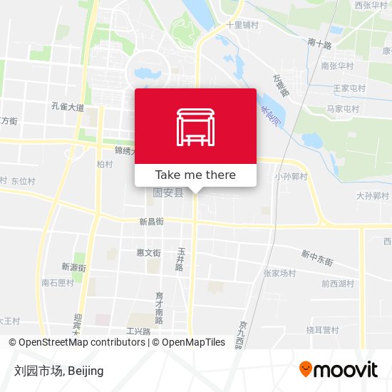 刘园市场 map
