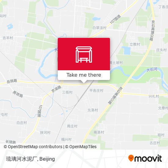琉璃河水泥厂 map