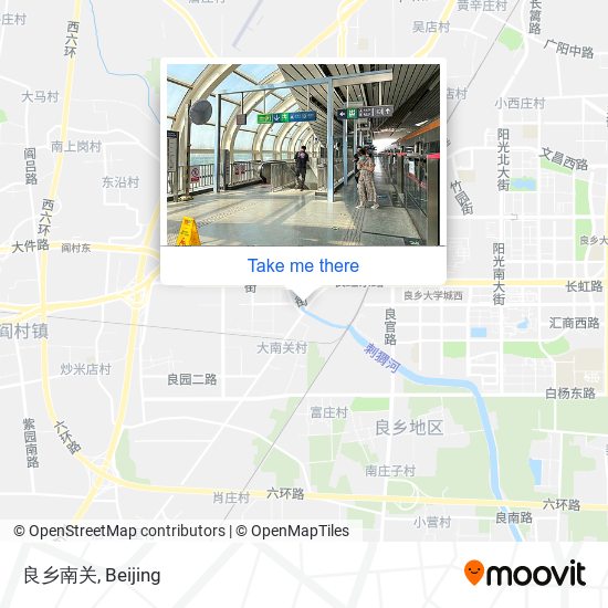 良乡南关 map