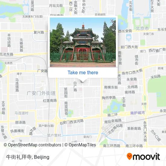 牛街礼拜寺 map