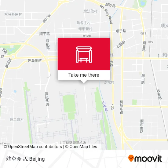 航空食品 map