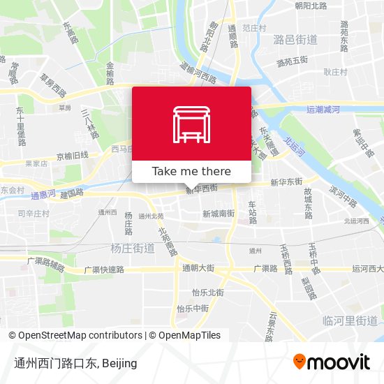 通州西门路口东 map