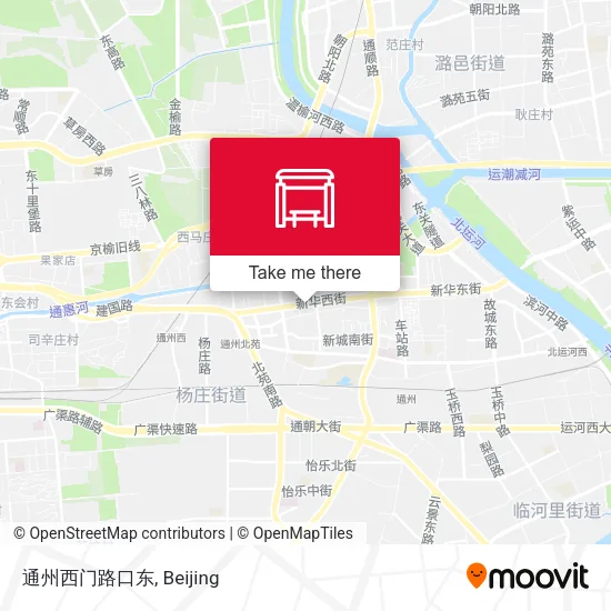 通州西门路口东 map