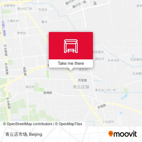 青云店市场 map
