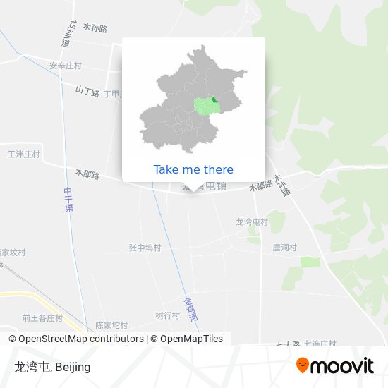 龙湾屯 map