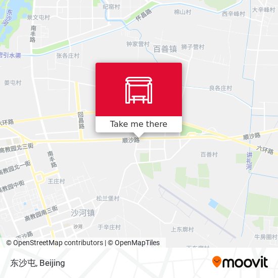 东沙屯 map